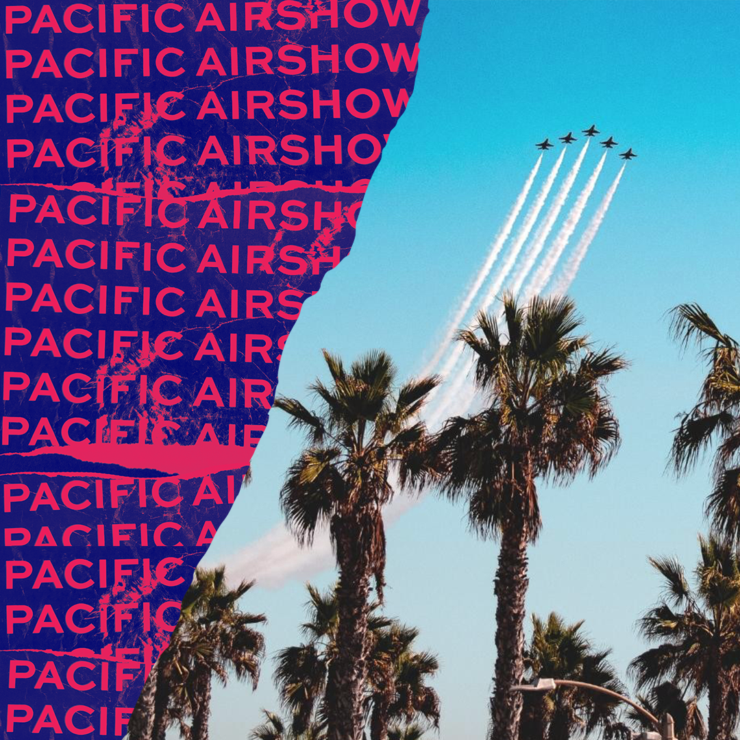 Pacific Airshow newsletter popup